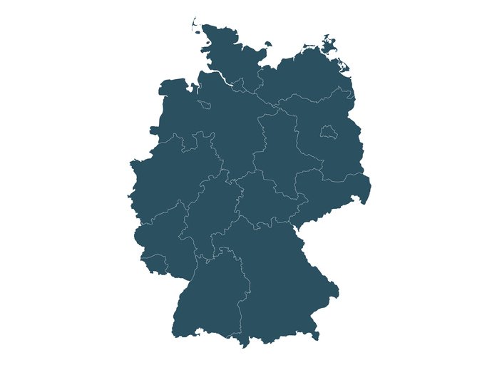Vokietijos Federacinė Respublika ir jos 16 žemių